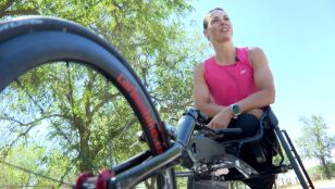 Eva Moral, atleta paral&iacute;mpica y actriz