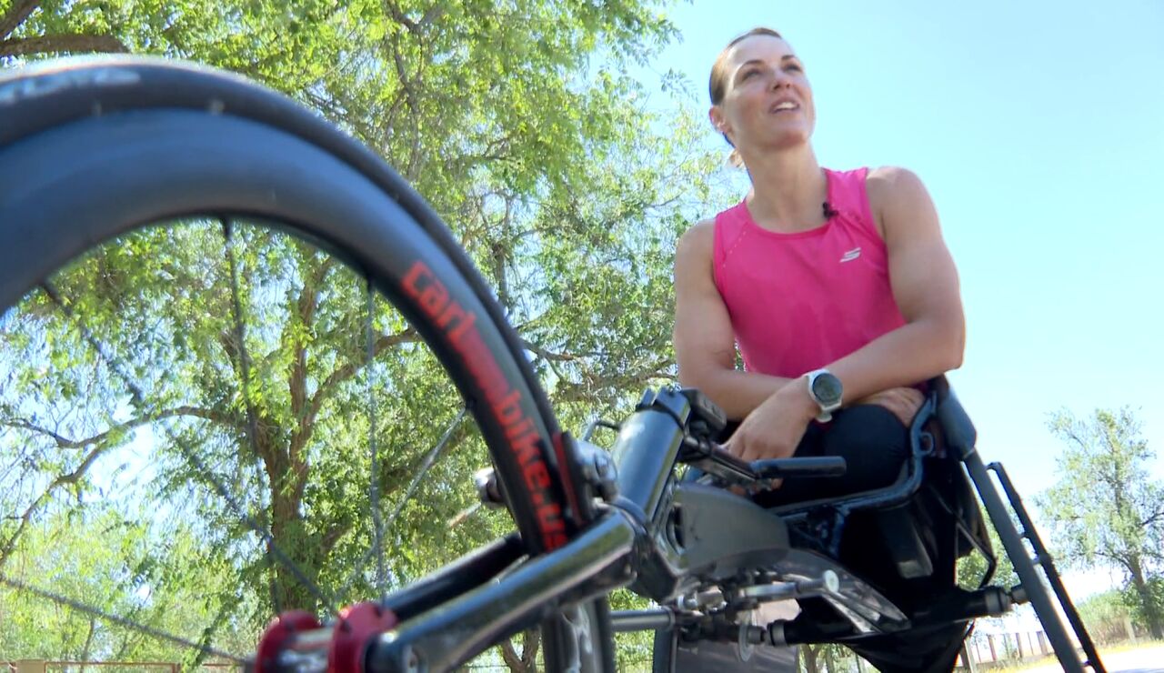 Eva Moral, atleta paral&iacute;mpica y actriz