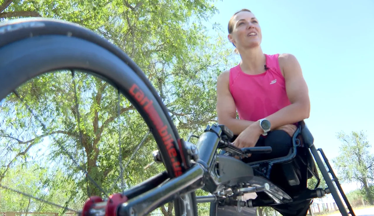 Eva Moral, atleta paralímpica y actriz