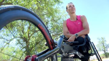 Eva Moral, atleta paral&iacute;mpica y actriz
