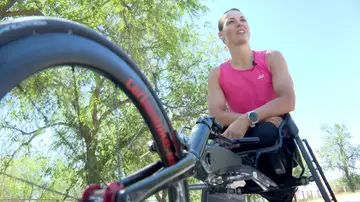 Eva Moral, atleta paralímpica y actriz Eva Moral, atleta paralímpica y actriz