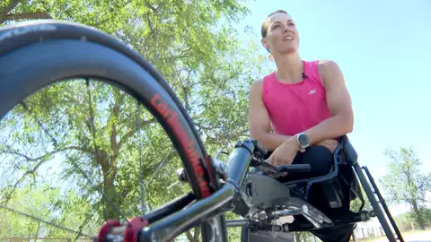 Eva Moral, atleta paralímpica y actriz Eva Moral, atleta paralímpica y actriz