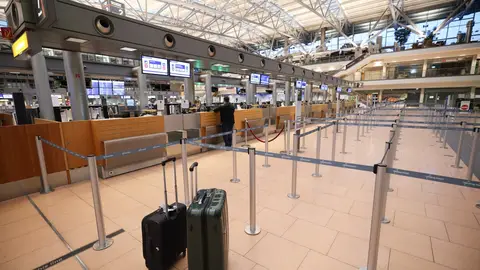Imagen de archivo de la terminal 2 del aeropuerto de Hamburgo Imagen de archivo de la terminal 2 del aeropuerto de Hamburgo