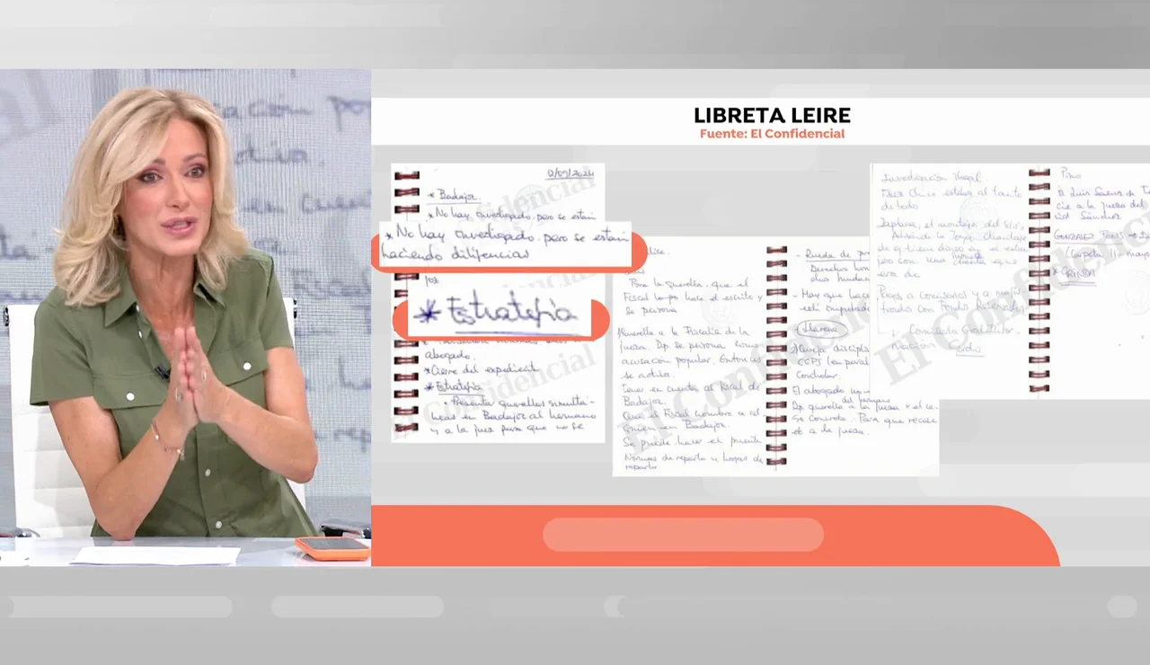 Libreta Leire, reuniones fiscal general