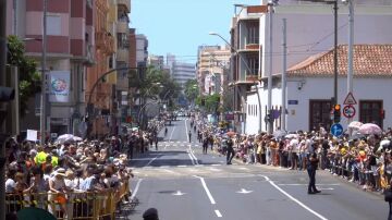 Las calles de Santa Cruz de Tenerife.