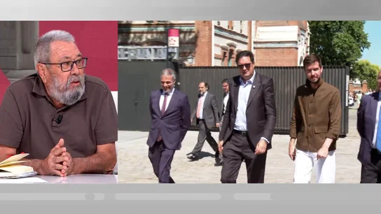 Cándido Méndez en Espejo Público. Cándido Méndez en Espejo Público.