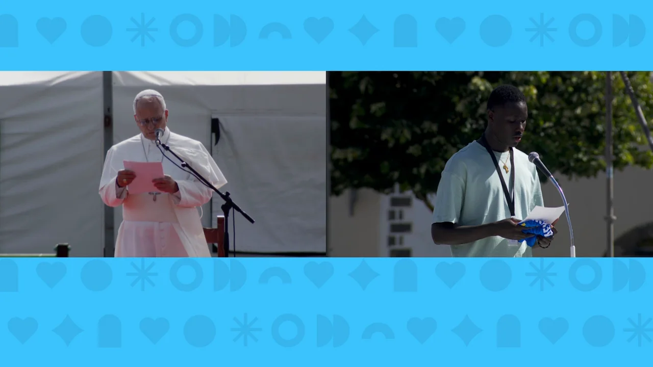 El Papa León XIV pone el foco en la migración con un encuentro con migrantes en La Laguna