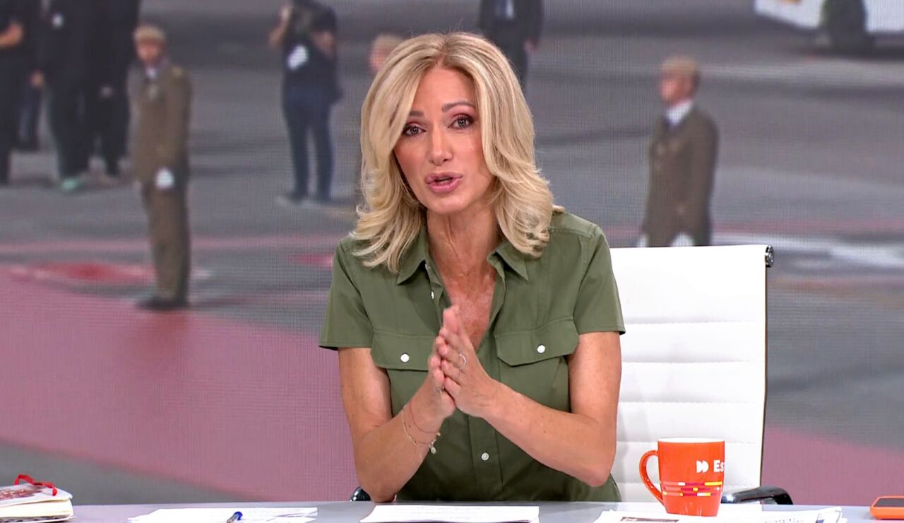 Susanna Griso en Espejo P&uacute;blico.