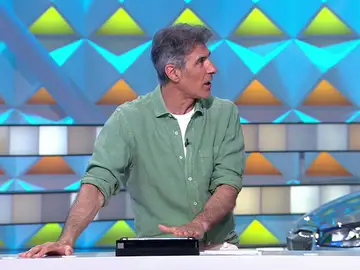 Jorge Fernández se pone serio: "Lo que pone aquí va a misa" Jorge Fernández se pone serio: "Lo que pone aquí va a misa"