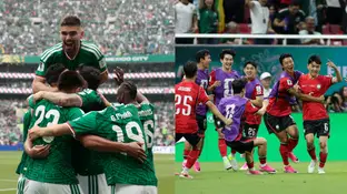 Los futbolistas de México y Corea del Sur celebran los goles ante Sudáfrica y República Checa Los futbolistas de México y Corea del Sur celebran los goles ante Sudáfrica y República Checa