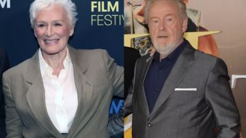 Glenn Close y Ridley Scott