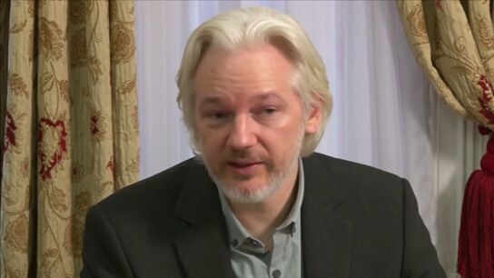 Julian Assange solicita asilo pol&iacute;tico en la embajada de Ecuador en Reino Unido