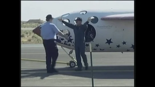 SpaceShipOne, primer vuelo del primer vehículo espacial privado SpaceShipOne, primer vuelo del primer vehículo espacial privado