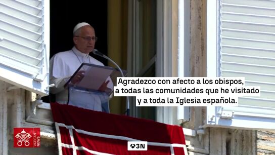 Le&oacute;n XIV agradece a Felipe VI su apoyo tras el viaje a Espa&ntilde;a: "Estoy agradecido de modo especial a Su Majestad el Rey"
