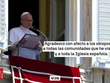 León XIV agradece a Felipe VI su apoyo tras el viaje a España: "Estoy agradecido de modo especial a Su Majestad el Rey" León XIV agradece a Felipe VI su apoyo tras el viaje a España: "Estoy agradecido de modo especial a Su Majestad el Rey"