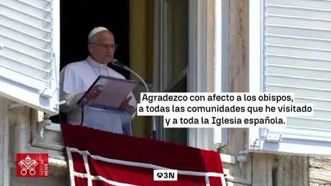 León XIV agradece a Felipe VI su apoyo tras el viaje a España: "Estoy agradecido de modo especial a Su Majestad el Rey" León XIV agradece a Felipe VI su apoyo tras el viaje a España: "Estoy agradecido de modo especial a Su Majestad el Rey"
