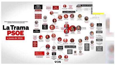Imagen de la trama del PSOE