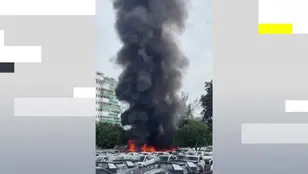 Al menos seis muertos tras una colisión entre dos helicópteros en pleno vuelo