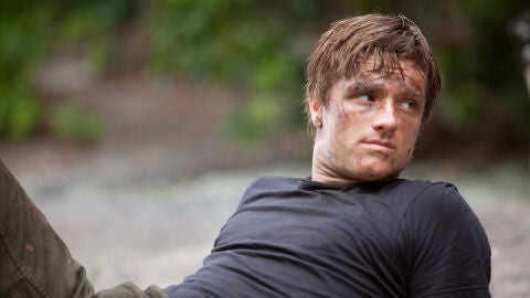 Josh Hutcherson en Los juegos del hambre