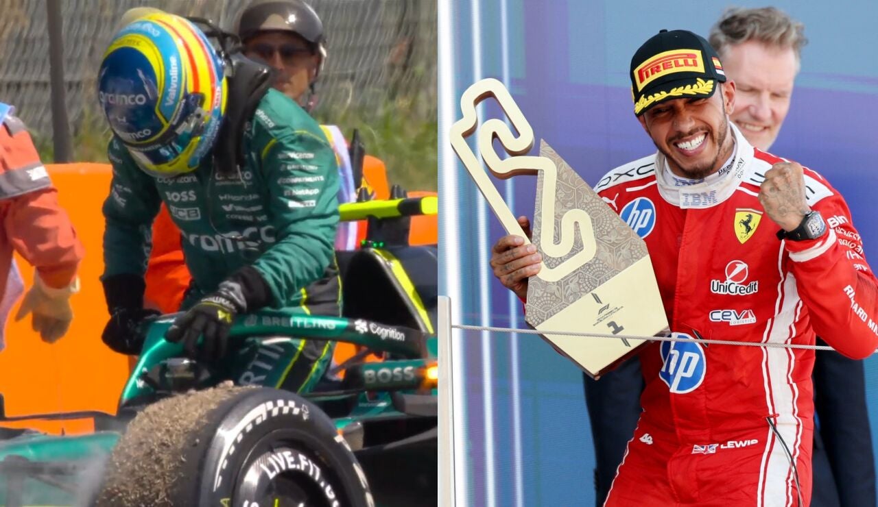Fernando Alonso y Lewis Hamilton