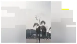 Imagen de la colisión entre los dos helicópteros