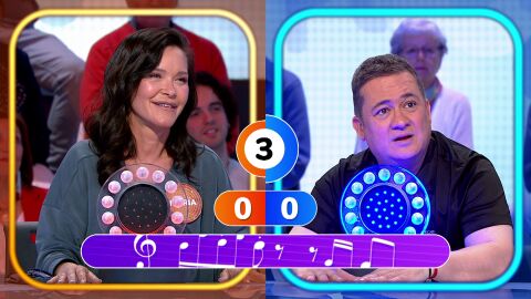 El desternillante duelo entre Mar&iacute;a Esteve y Secun de la Rosa en La pista
