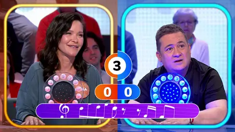 El desternillante duelo entre María Esteve y Secun de la Rosa en La pista El desternillante duelo entre María Esteve y Secun de la Rosa en La pista