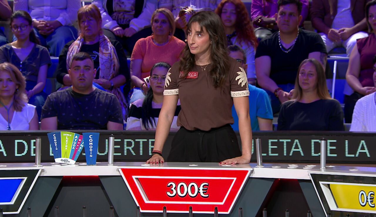 La gran jugada de Andrea en el panel con bote: &ldquo;&iexcl;Qu&eacute; buena tirada!&rdquo;