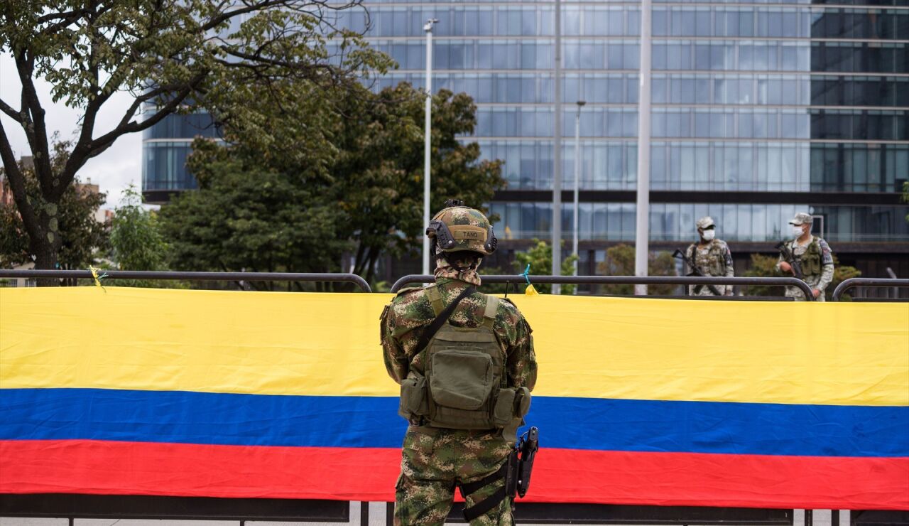 Imagen de un soldado del Ej&eacute;rcito de Colombia 