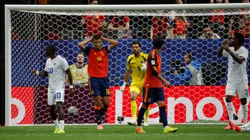 Rodri se lamenta tras una ocasión perdida Rodri se lamenta tras una ocasión perdida