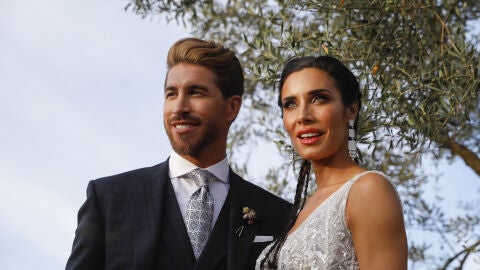 Sergio Ramos y Pilar Rubio, el dia de su boda