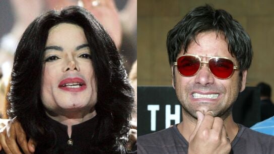 Michael Jackson y John Stamos