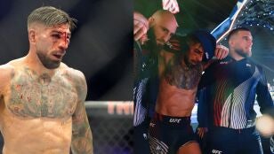 Ilia Topuria, en su combate ante Justin Gaethje