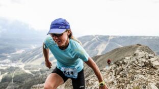 La corredora de monta&ntilde;a Megan Kimmel