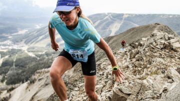 La corredora de monta&ntilde;a Megan Kimmel