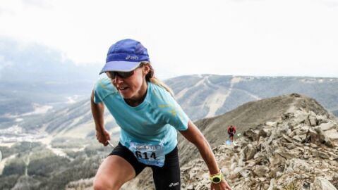 La corredora de monta&ntilde;a Megan Kimmel