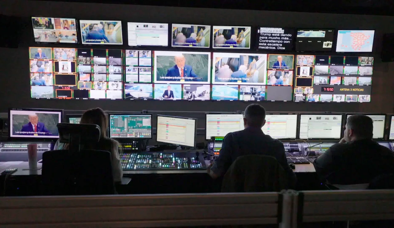 Control de Antena 3 Noticias