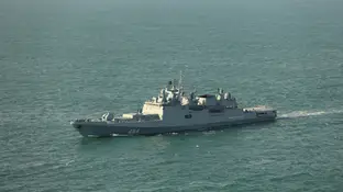 Reino Unido investiga a una fragata rusa por disparar contra un yate en el Canal de la Mancha. Reino Unido investiga a una fragata rusa por disparar contra un yate en el Canal de la Mancha.