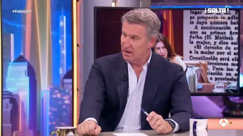 Alberto Núñez Feijóo, sobre "las cloacas" del PSOE y el caso Leire Díez: "Es el sumario más simpático" Alberto Núñez Feijóo, sobre "las cloacas" del PSOE y el caso Leire Díez: "Es el sumario más simpático"