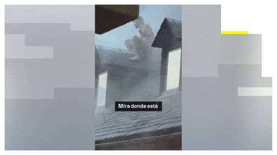 El h&eacute;roe del incendio de Vielha