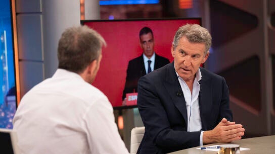 Alberto N&uacute;&ntilde;ez Feij&oacute;o en El Hormiguero