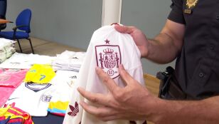 Camiseta falsa de Espa&ntilde;a