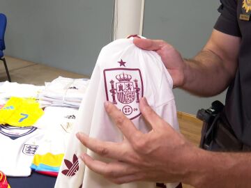 Camiseta falsa de Espa&ntilde;a