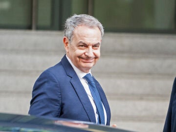 El expresidente Jos&eacute; Luis Rodr&iacute;guez Zapatero a su llegada a la Audiencia Nacional 