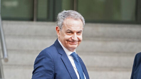 El expresidente Jos&eacute; Luis Rodr&iacute;guez Zapatero a su llegada a la Audiencia Nacional 