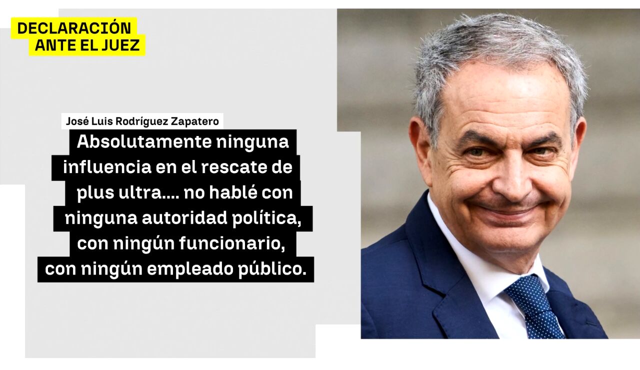 Los audios de la declaraci&oacute;n de Zapatero