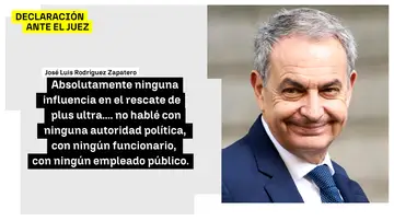 Los audios de la declaración de Zapatero Los audios de la declaración de Zapatero
