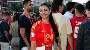 Claudia Rodr&iacute;guez, pareja de Marc Cucurella