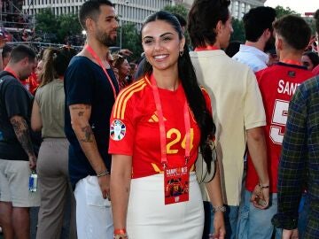 Claudia Rodr&iacute;guez, pareja de Marc Cucurella