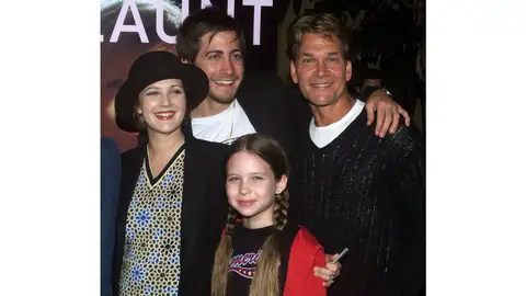 Daveigh Chase de pequeña junto a Drew Barrymore Daveigh Chase de pequeña junto a Drew Barrymore